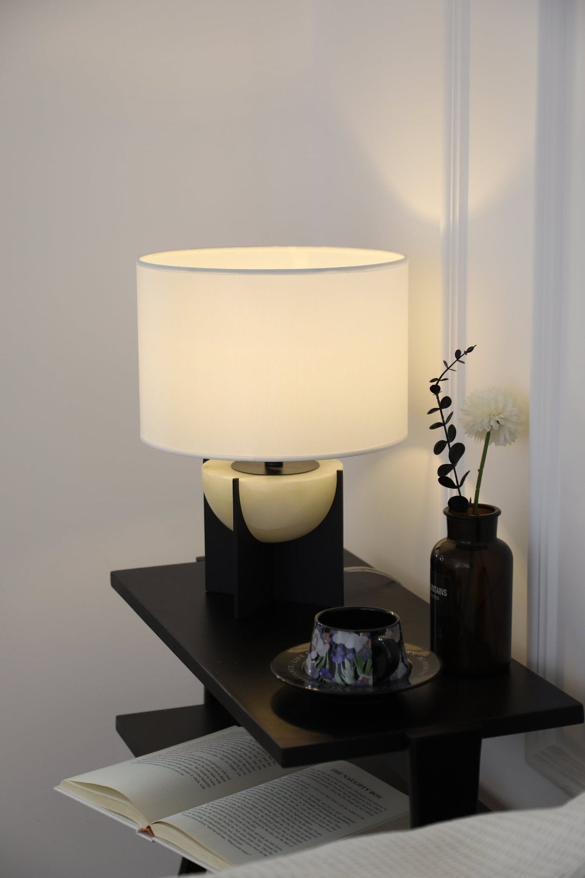 Corvielle Alabaster Table Lamp