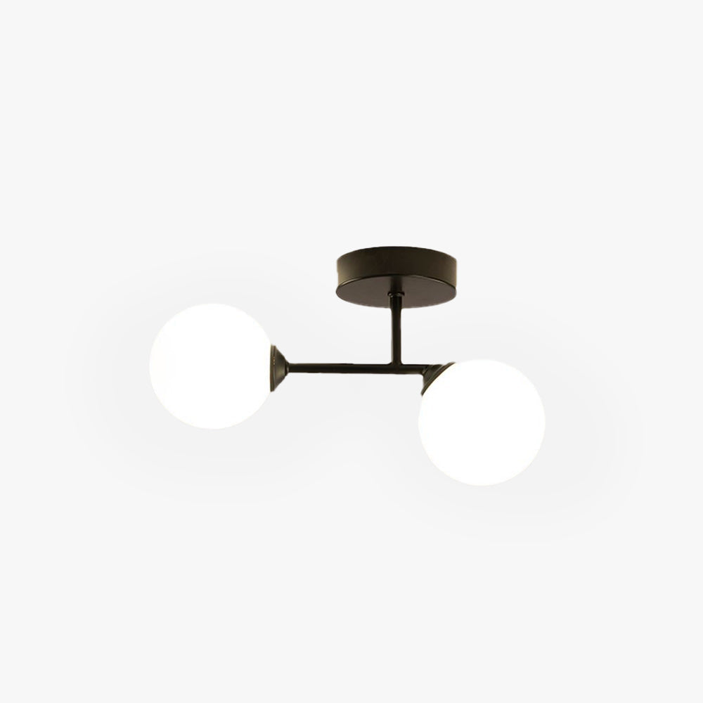 Litinud Semi-Flush Mount Ceiling Light, 2 Color