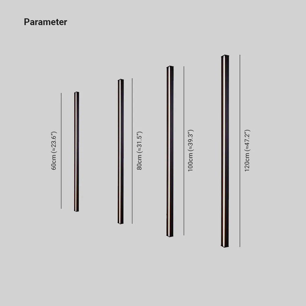 Arveno Wall Lamp Minimalist Linear Gold/Black/White-Relic Pieces