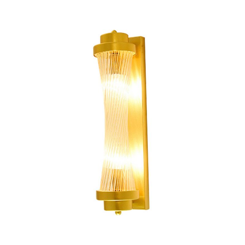 Muvorimo Luxury Gold Crystal Bedroom Bedside Wall Lamp