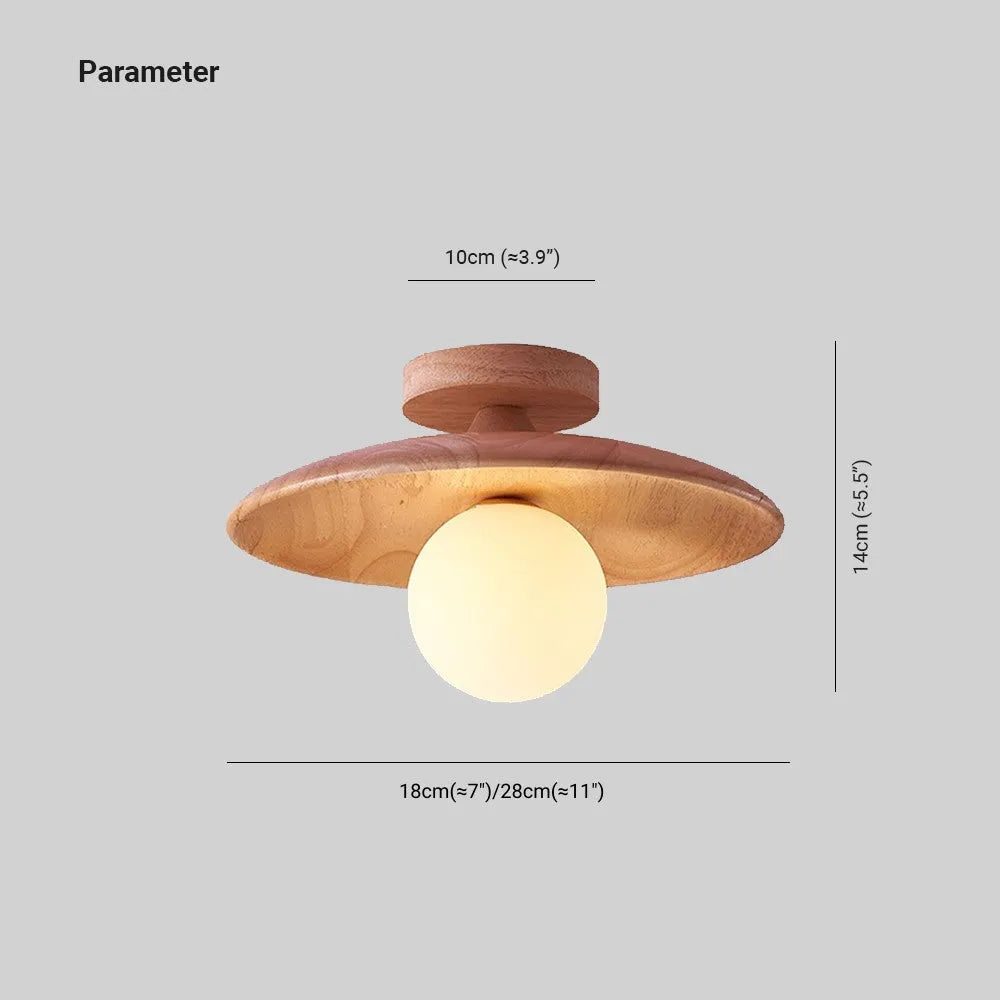 Sorinae Ceiling Light Flush Mount-Relic Pieces