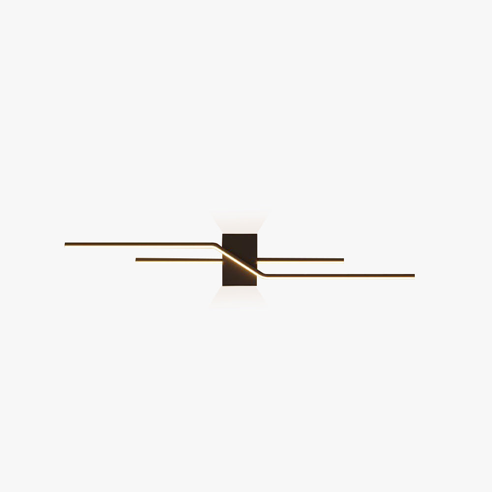 Batinem Minimalist Linear Metal Vanity Wall Light