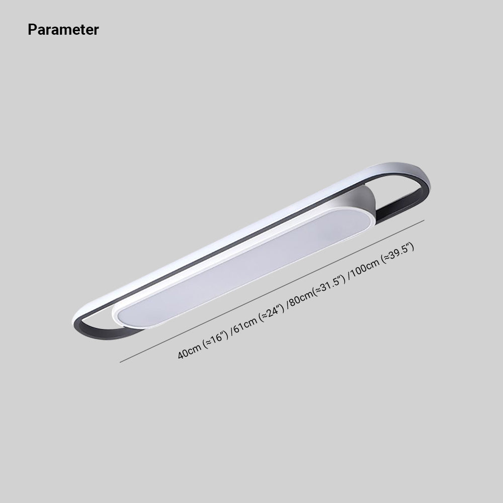 Fotipas Modern Dou-Layer Flush Mount LED Ceiling Light