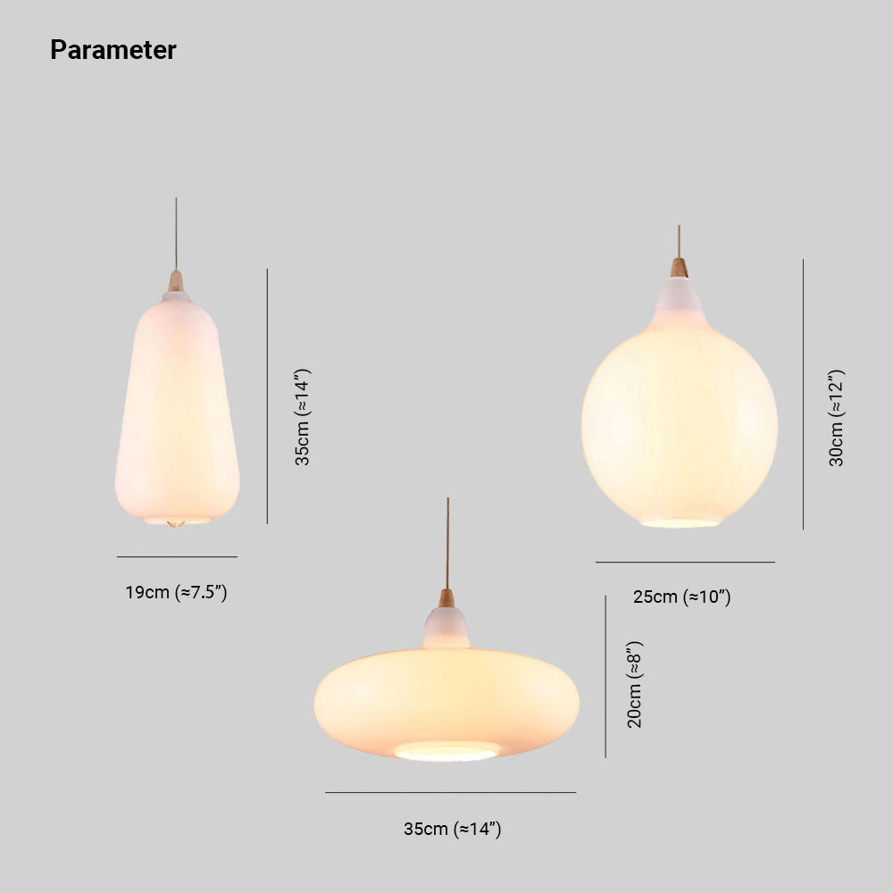 Degatol Nordic Designer LED Pendant Light, 3 Style
