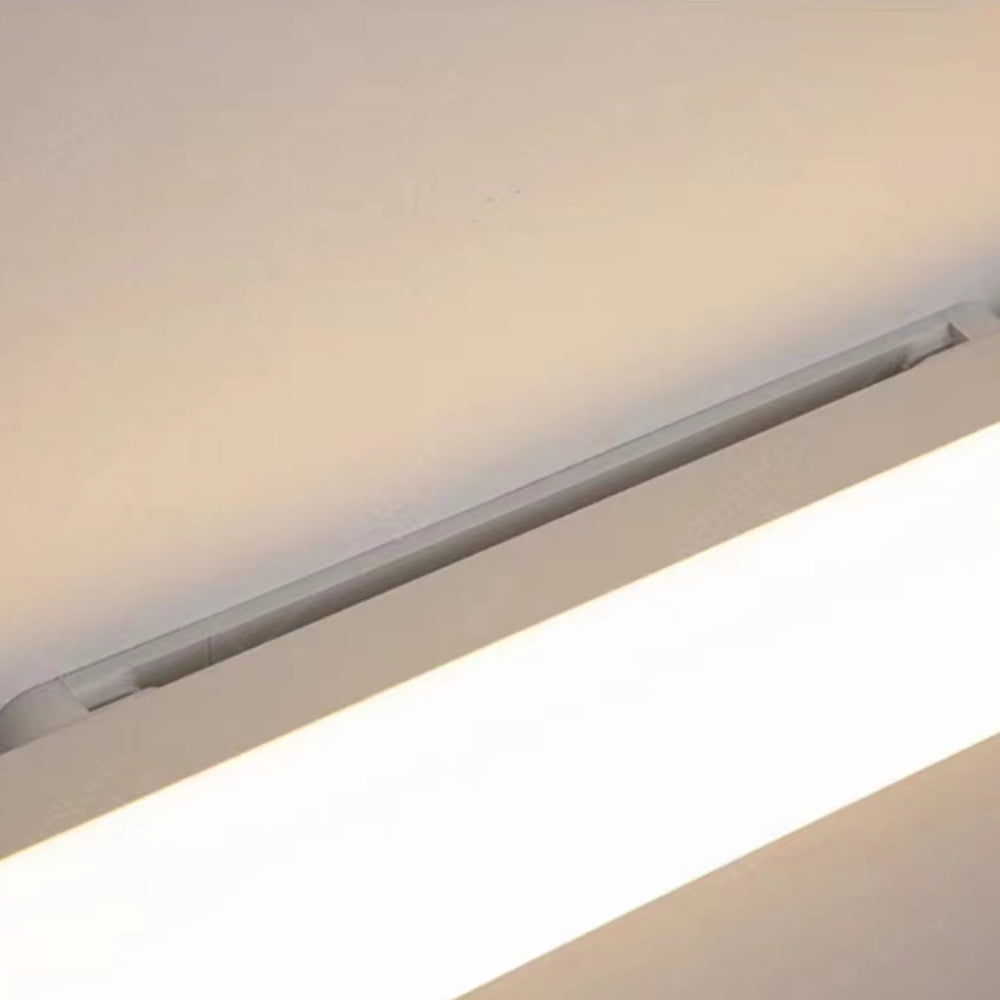 Rikives Simple White Bar Mirror Front Vanity Wall Lamp