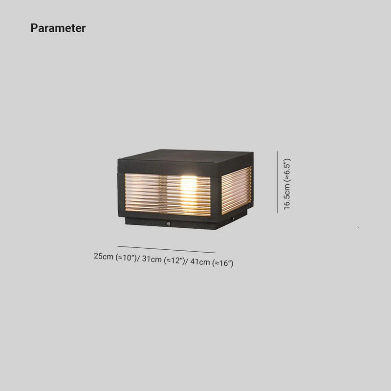 Lenorae Outdoor Light Post Vintage LED-Relic Pieces