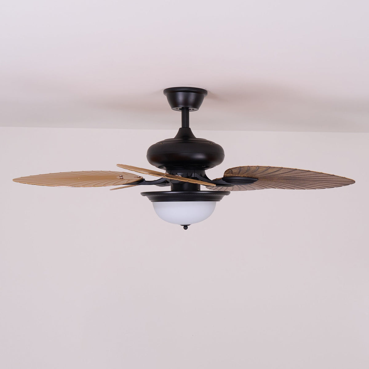 Virel Tropical Wood Ceiling Fan Light