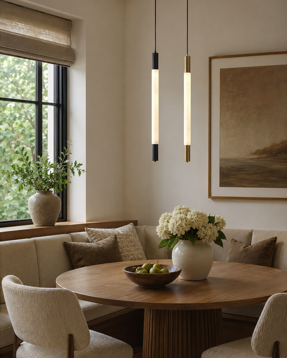 Baton Alabaster Pendant Lamp