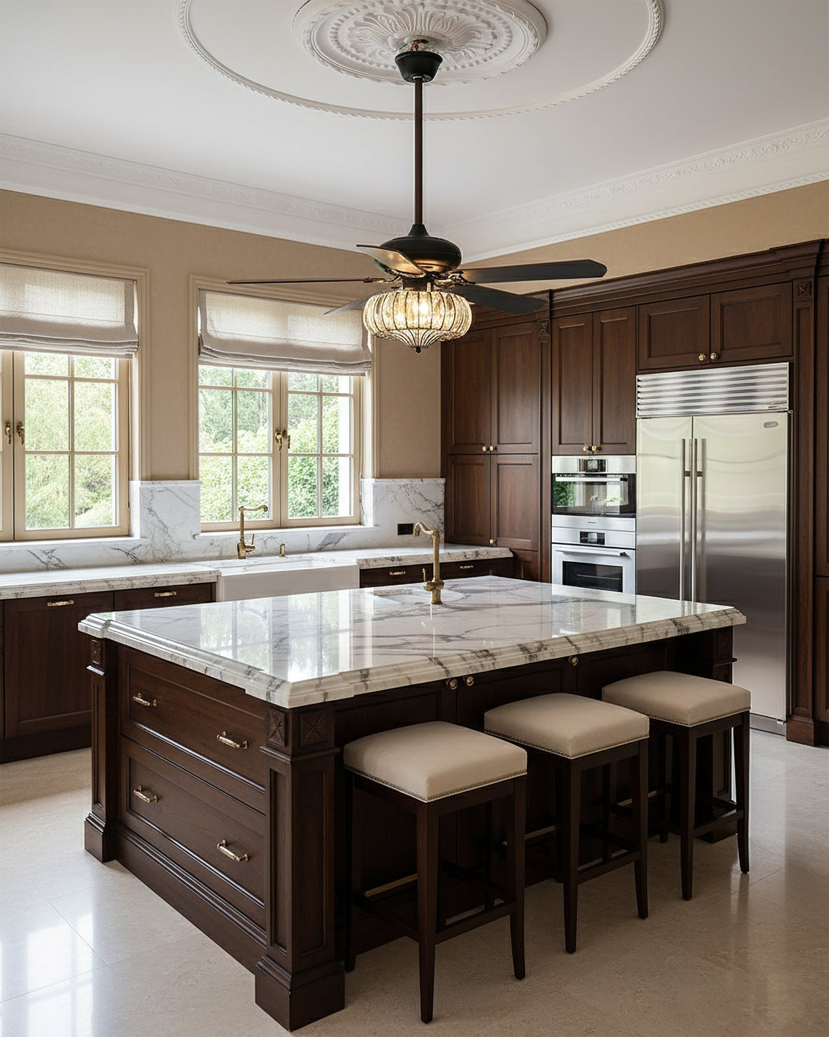 Bernardino Ceiling Fan Light