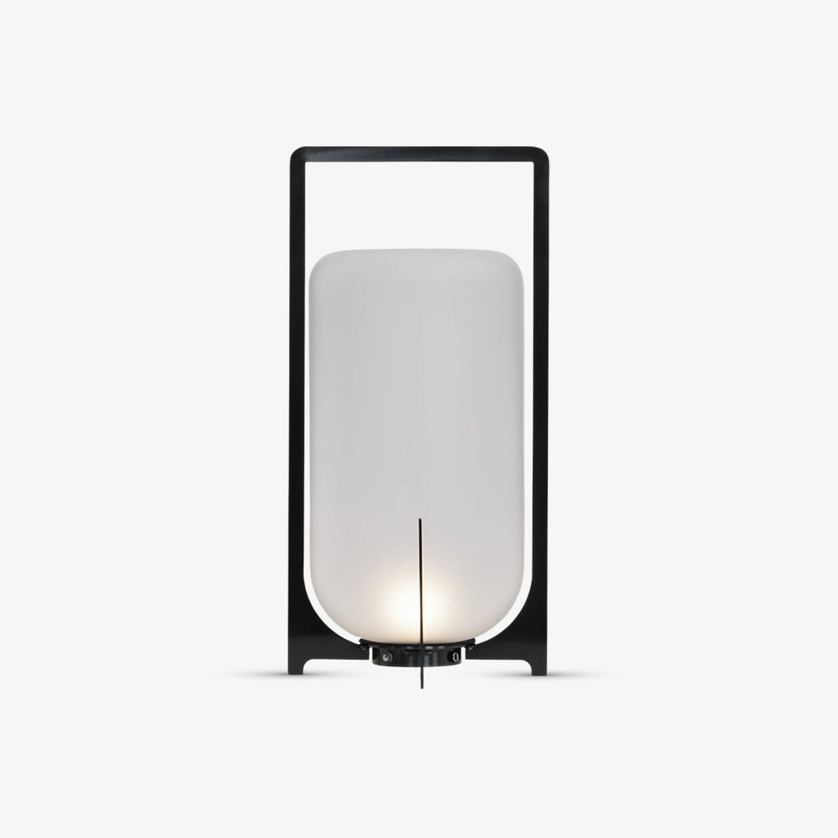 Calderis Black Twilight Lantern Table Lamp