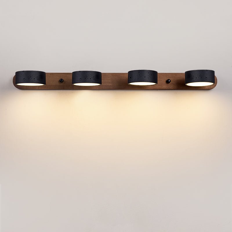 Serarise Black Travertine Duo Wall Light