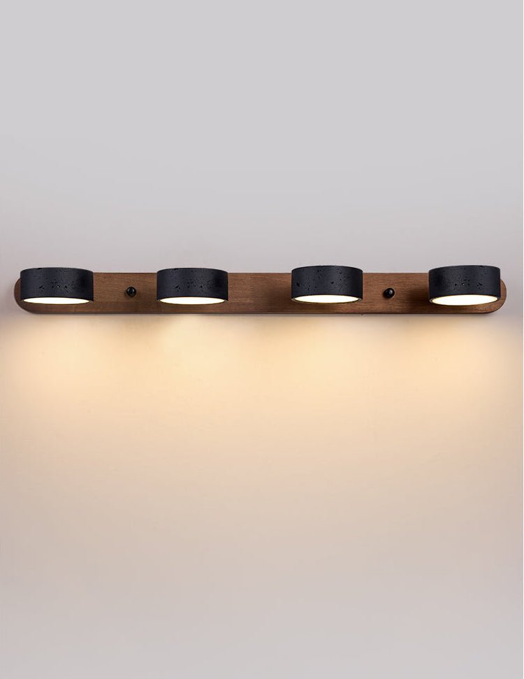 Serarise Black Travertine Duo Wall Light