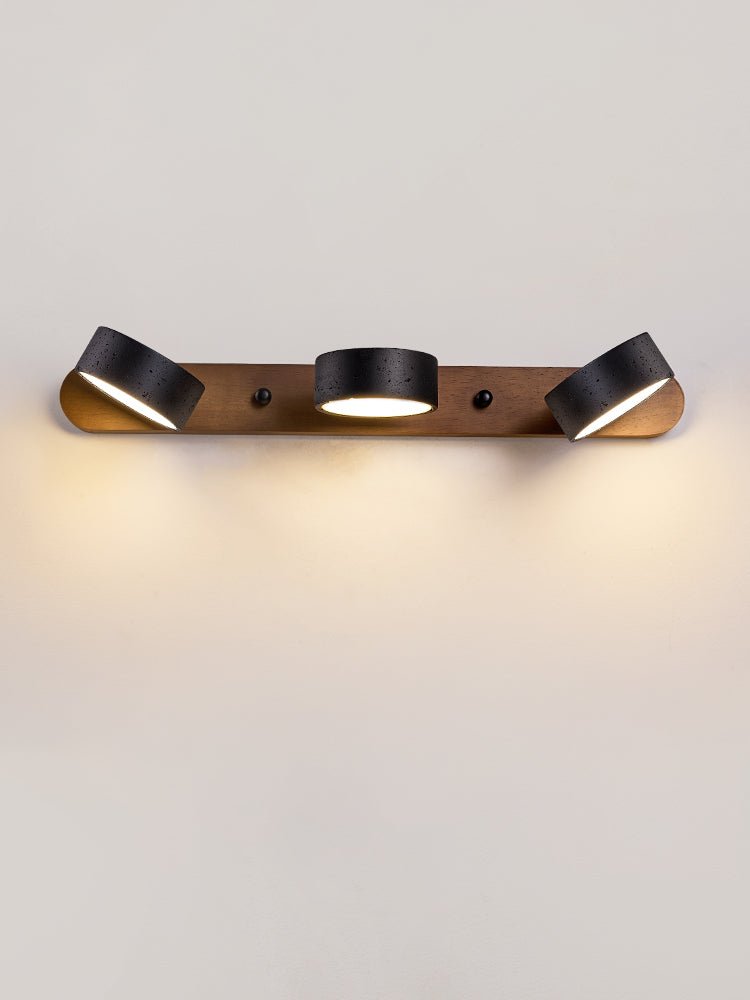 Serarise Black Travertine Duo Wall Light