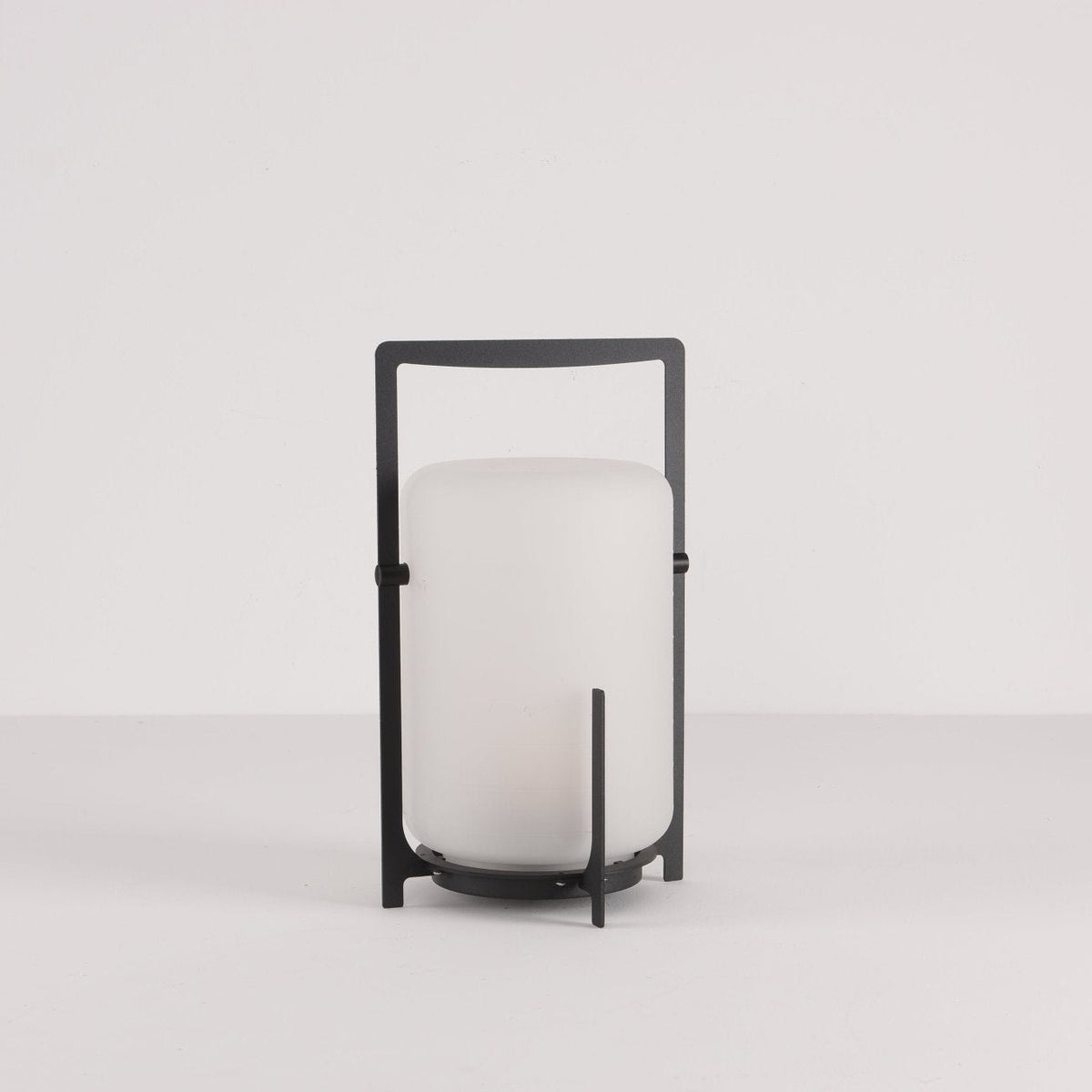 Calderis Black Twilight Lantern Table Lamp