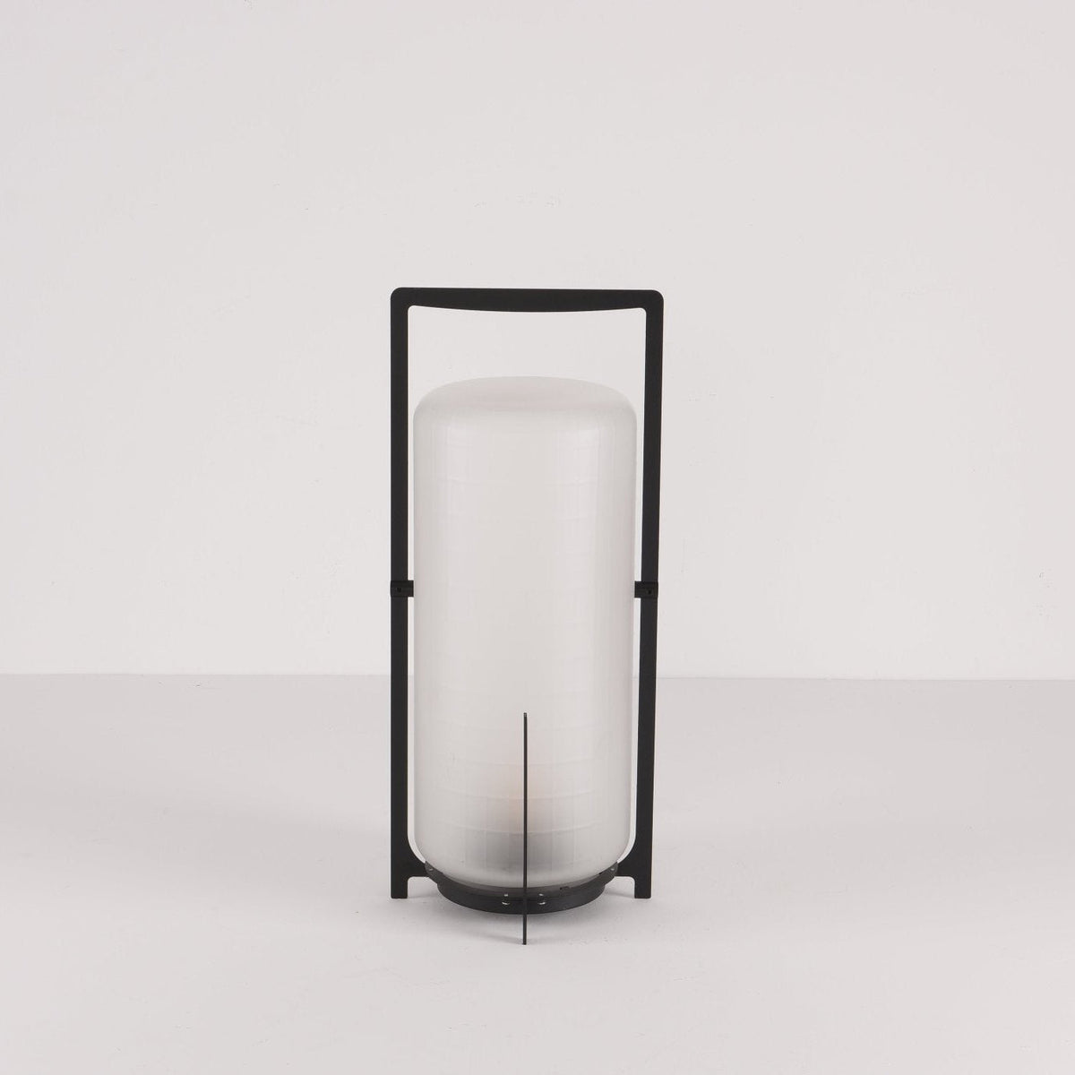 Calderis Black Twilight Lantern Table Lamp