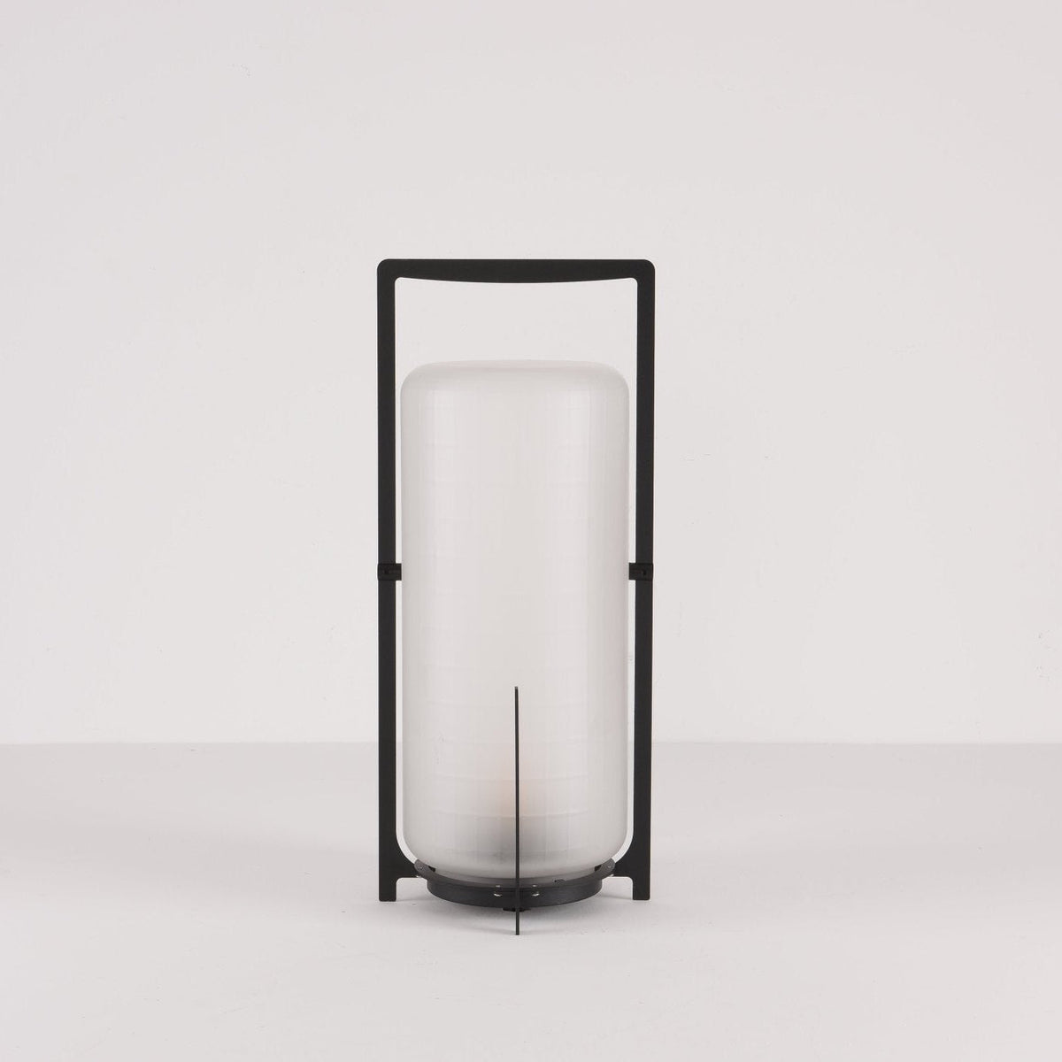 Calderis Black Twilight Lantern Table Lamp