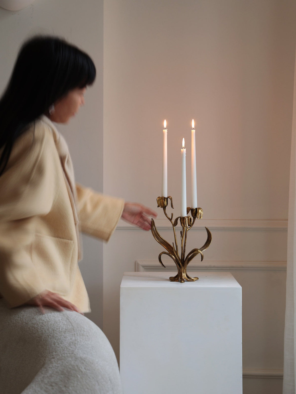 Orielle Botanical Bloom Candle Holder
