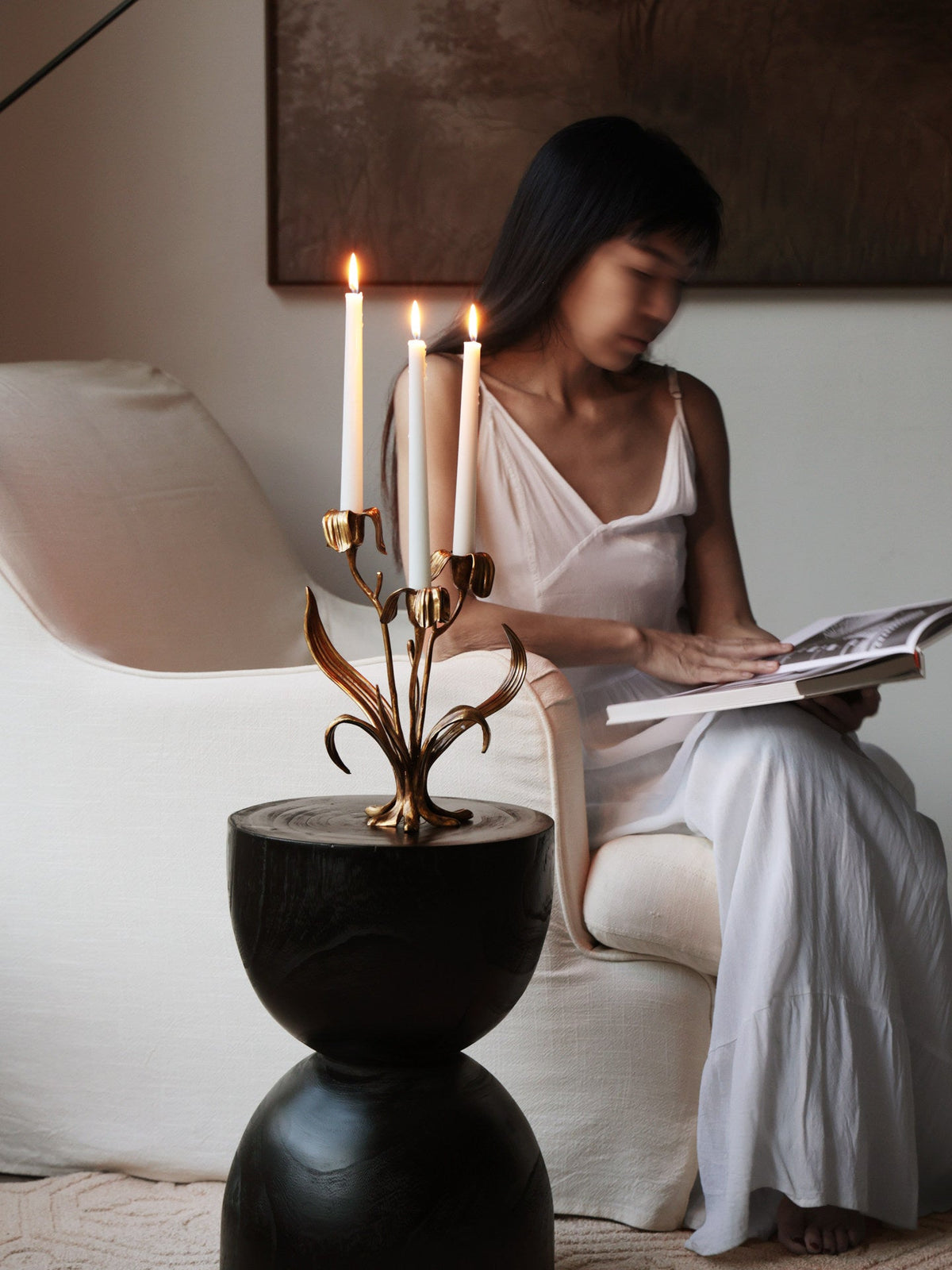 Orielle Botanical Bloom Candle Holder