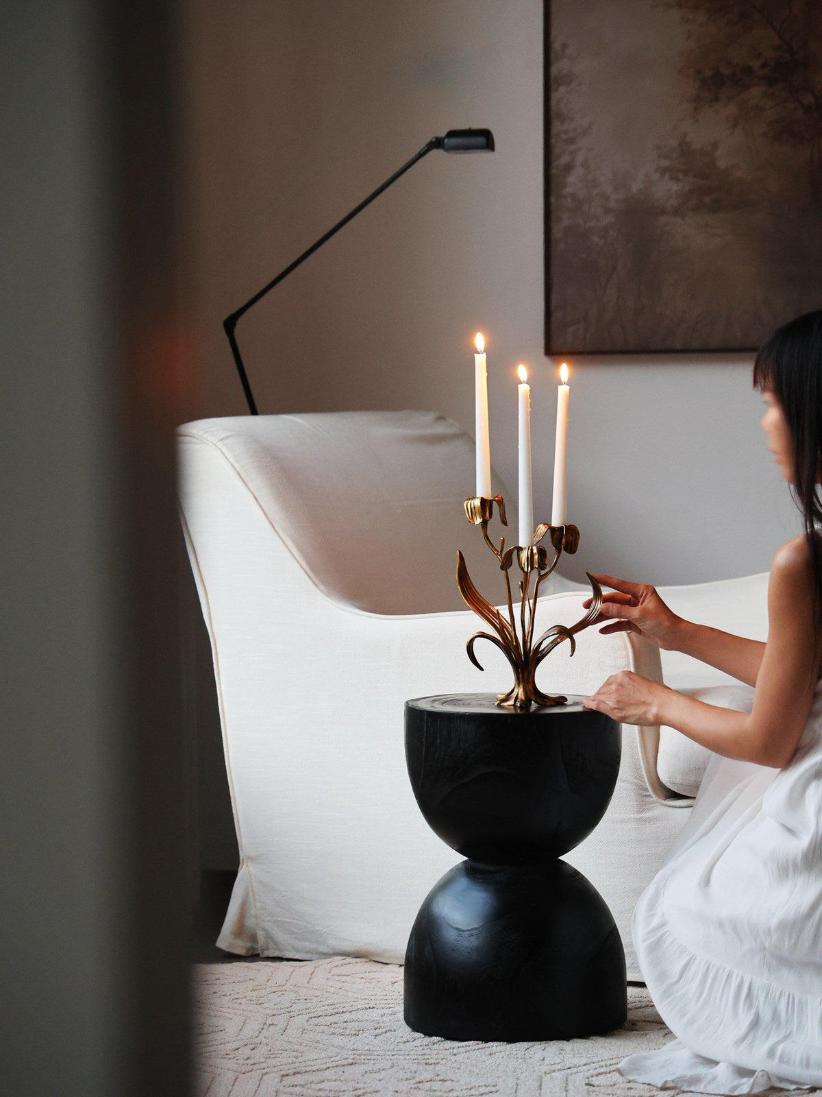 Orielle Botanical Bloom Candle Holder
