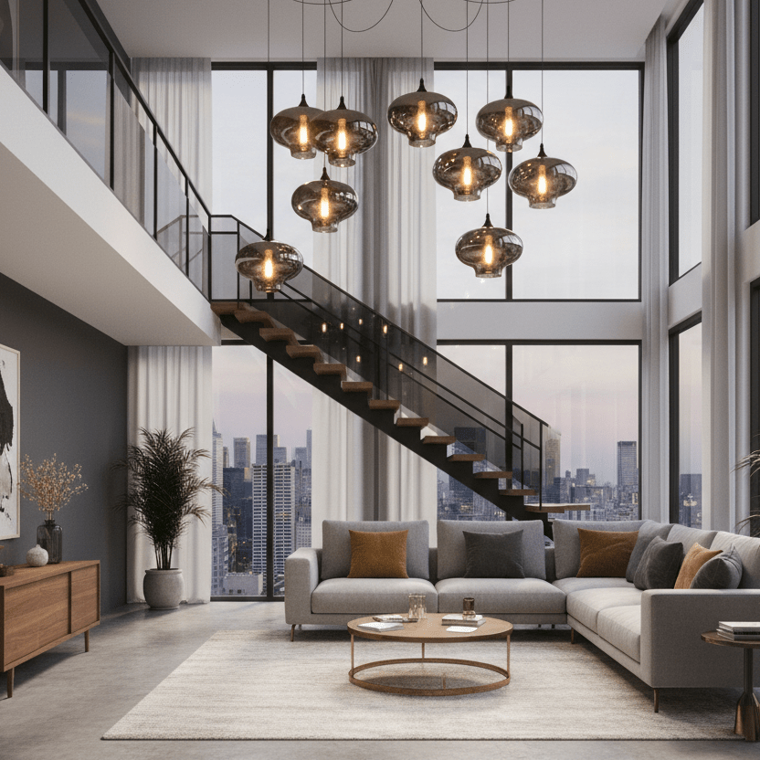 Noreia Bottle Pendant Light