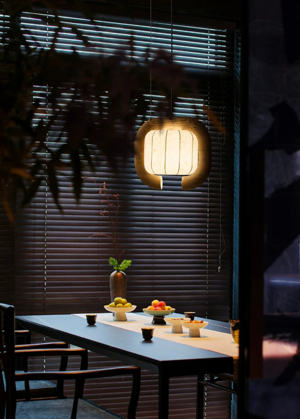 Ulverstone Fluted Paper Pendant Lamp