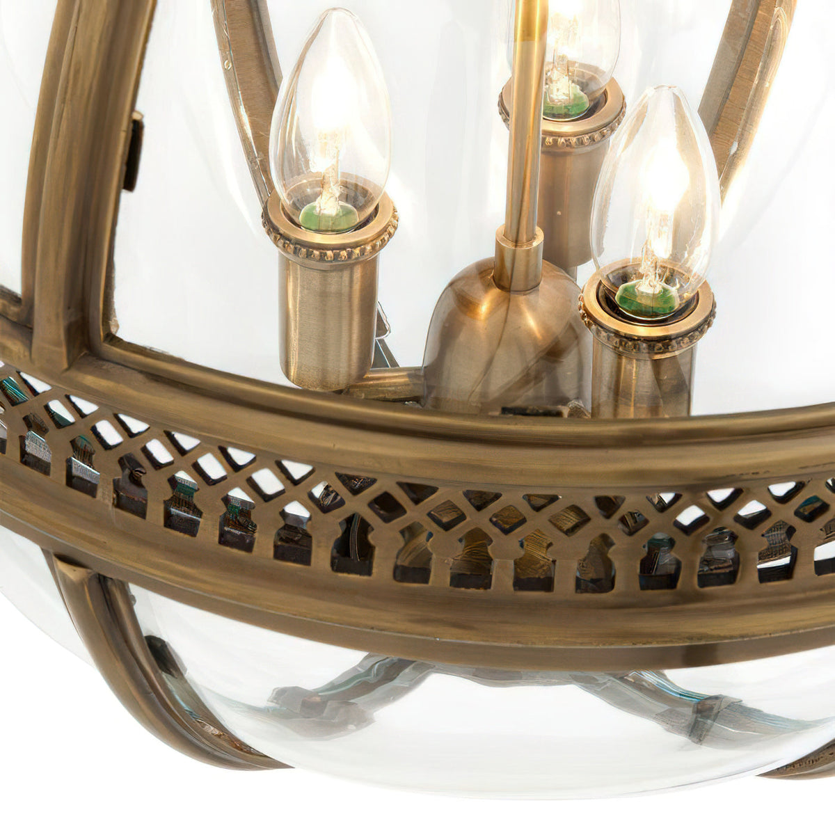 Dudelot Retro Pendant Light Glass