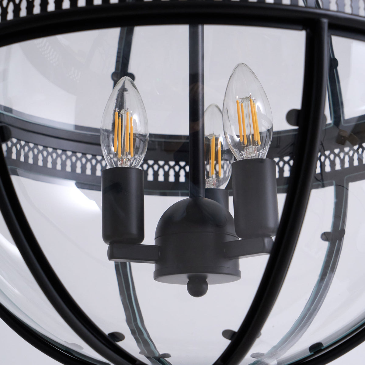 Dudelot Retro Pendant Light Glass