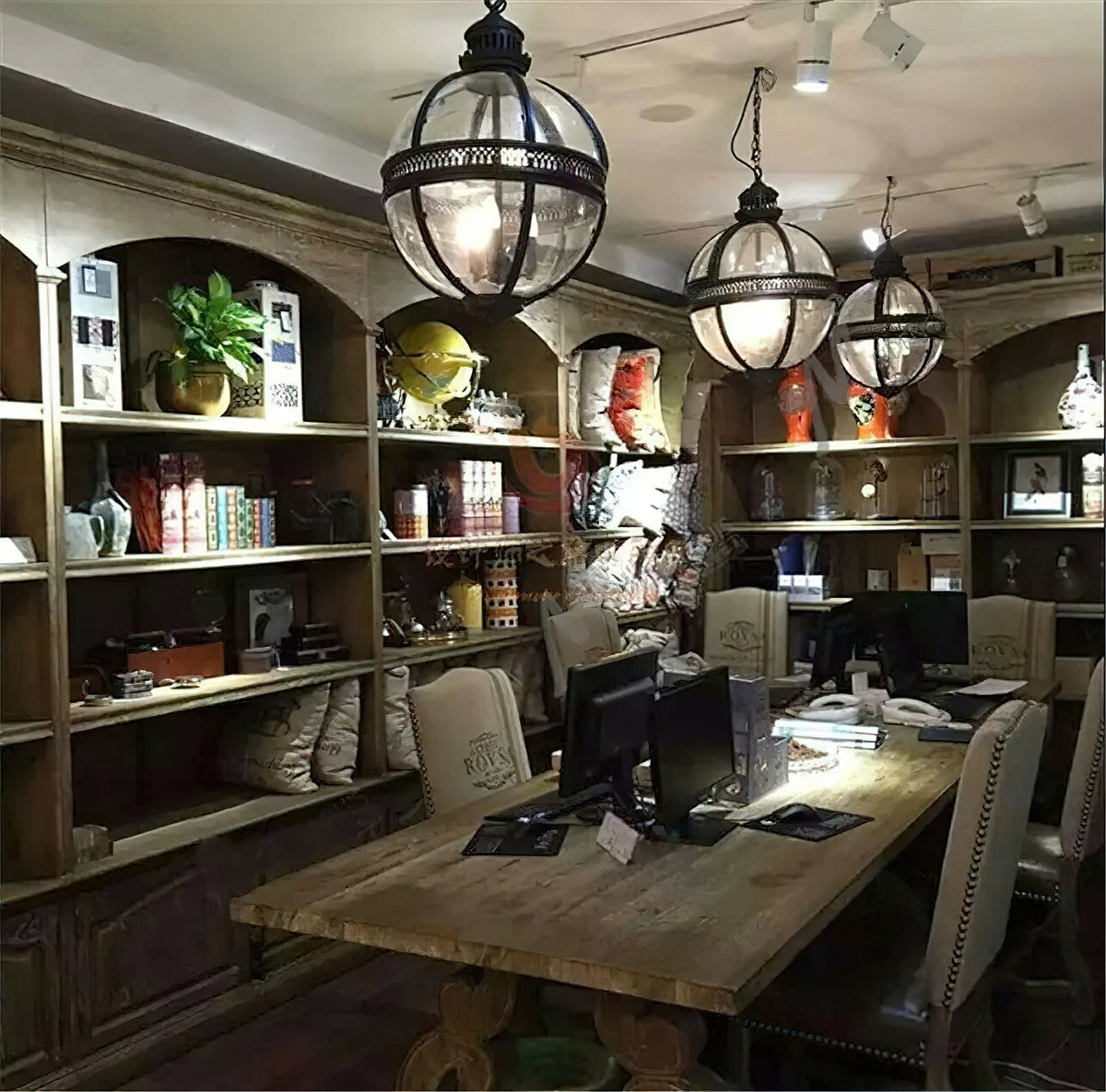 Dudelot Retro Pendant Light Glass
