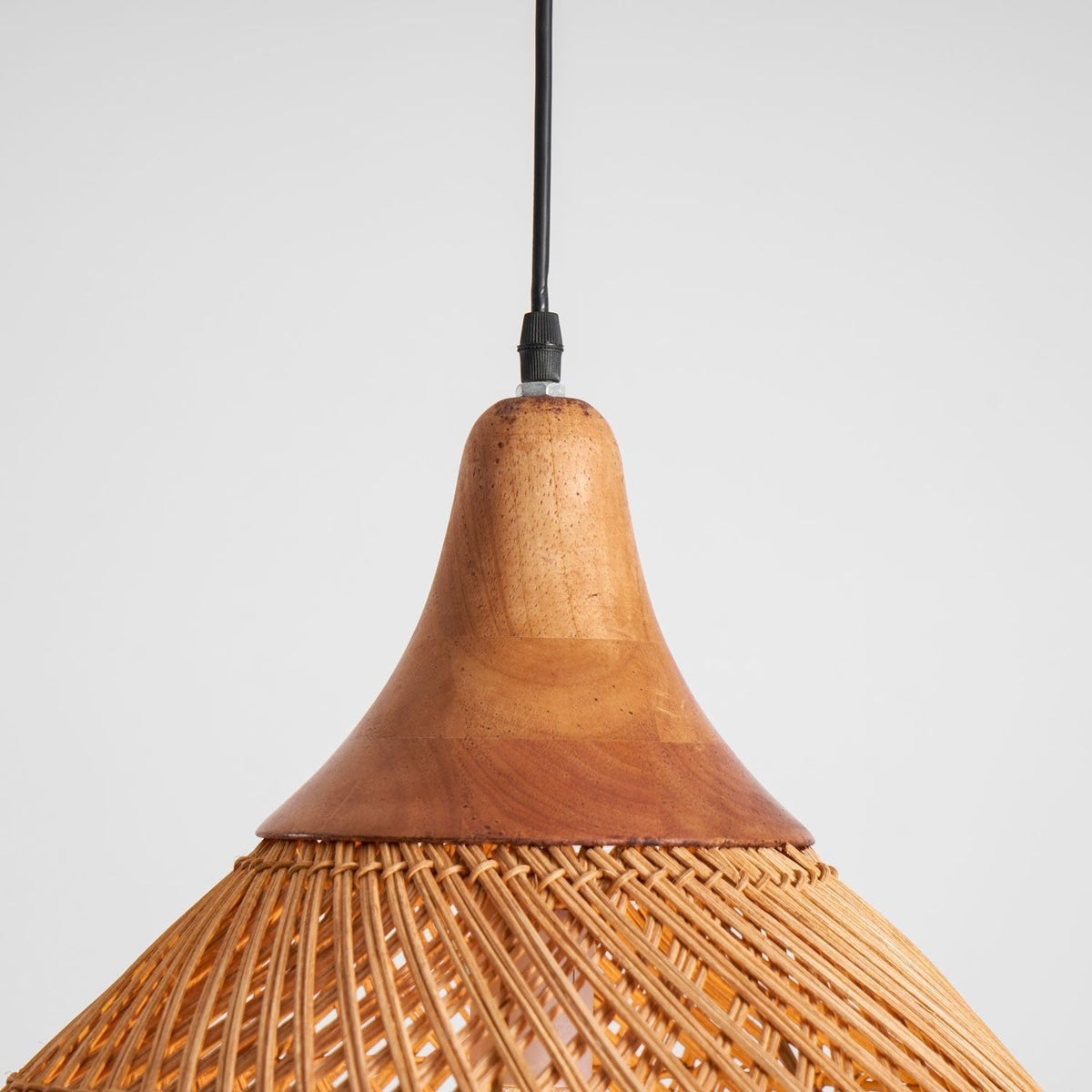Junari Braided Rattan Pendant Lamp