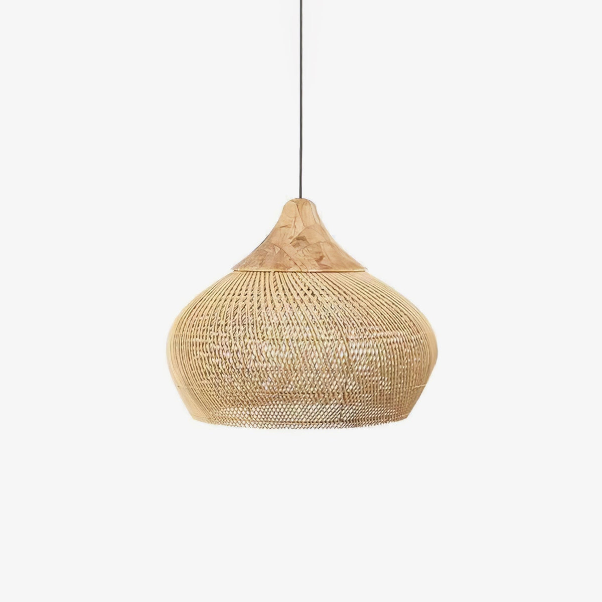 Junari Braided Rattan Pendant Lamp