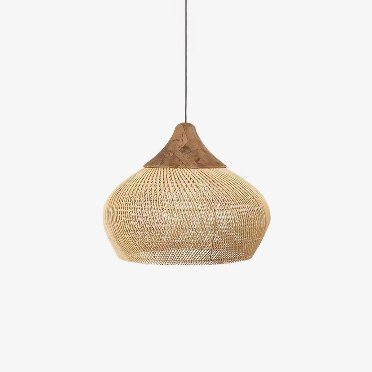 Junari Braided Rattan Pendant Lamp