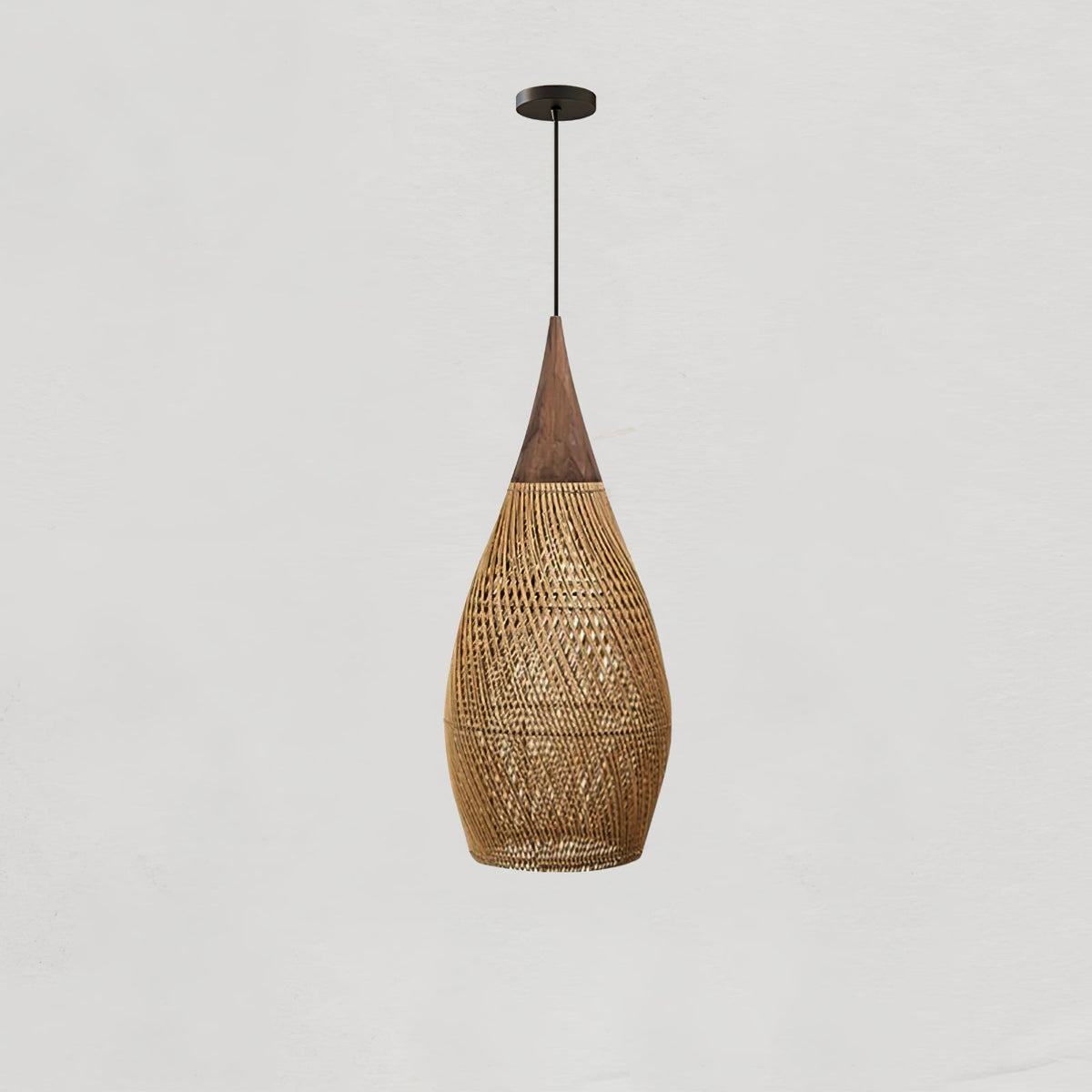 Junari Braided Rattan Pendant Lamp
