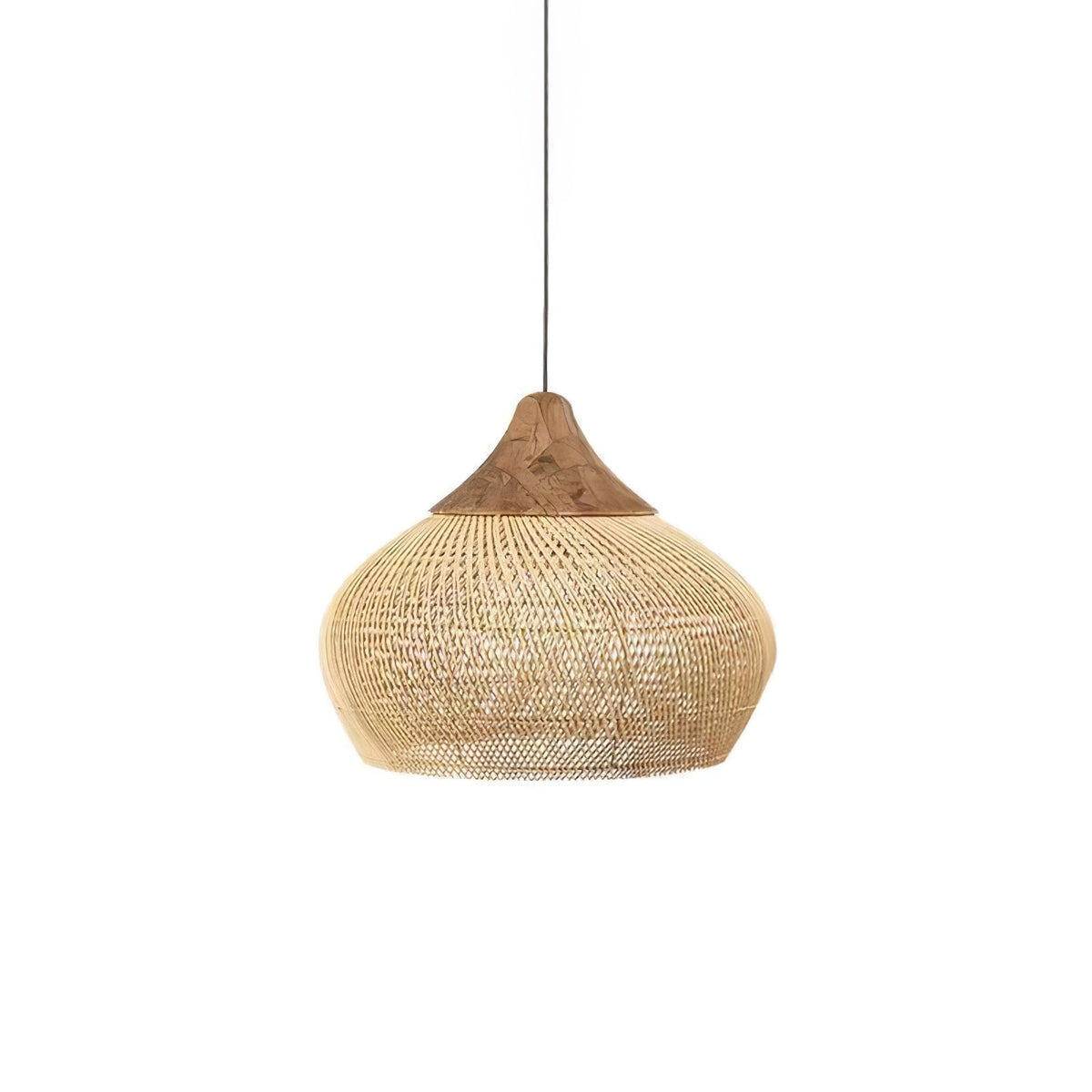 Junari Braided Rattan Pendant Lamp