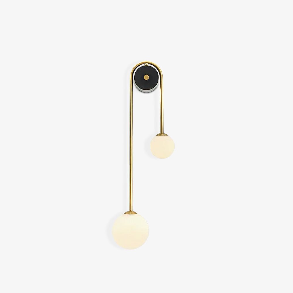 Lapavid Brass Arc Wall Light