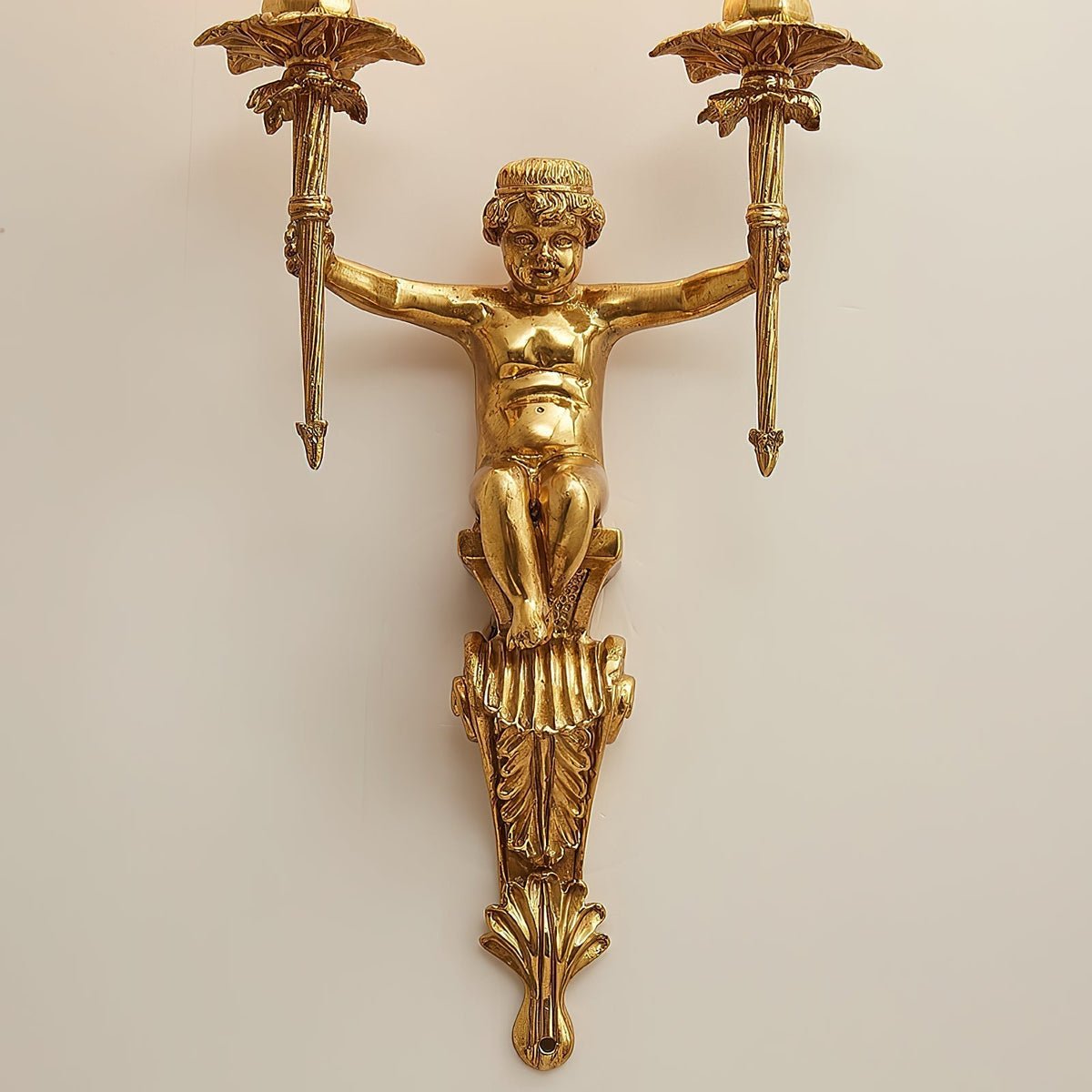 Helion Brass Wall Lamp