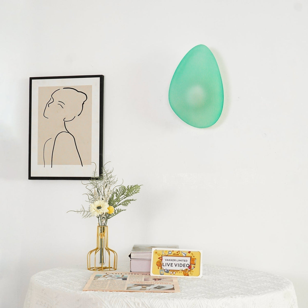 Topokes Bubble Glass Wall Lamp