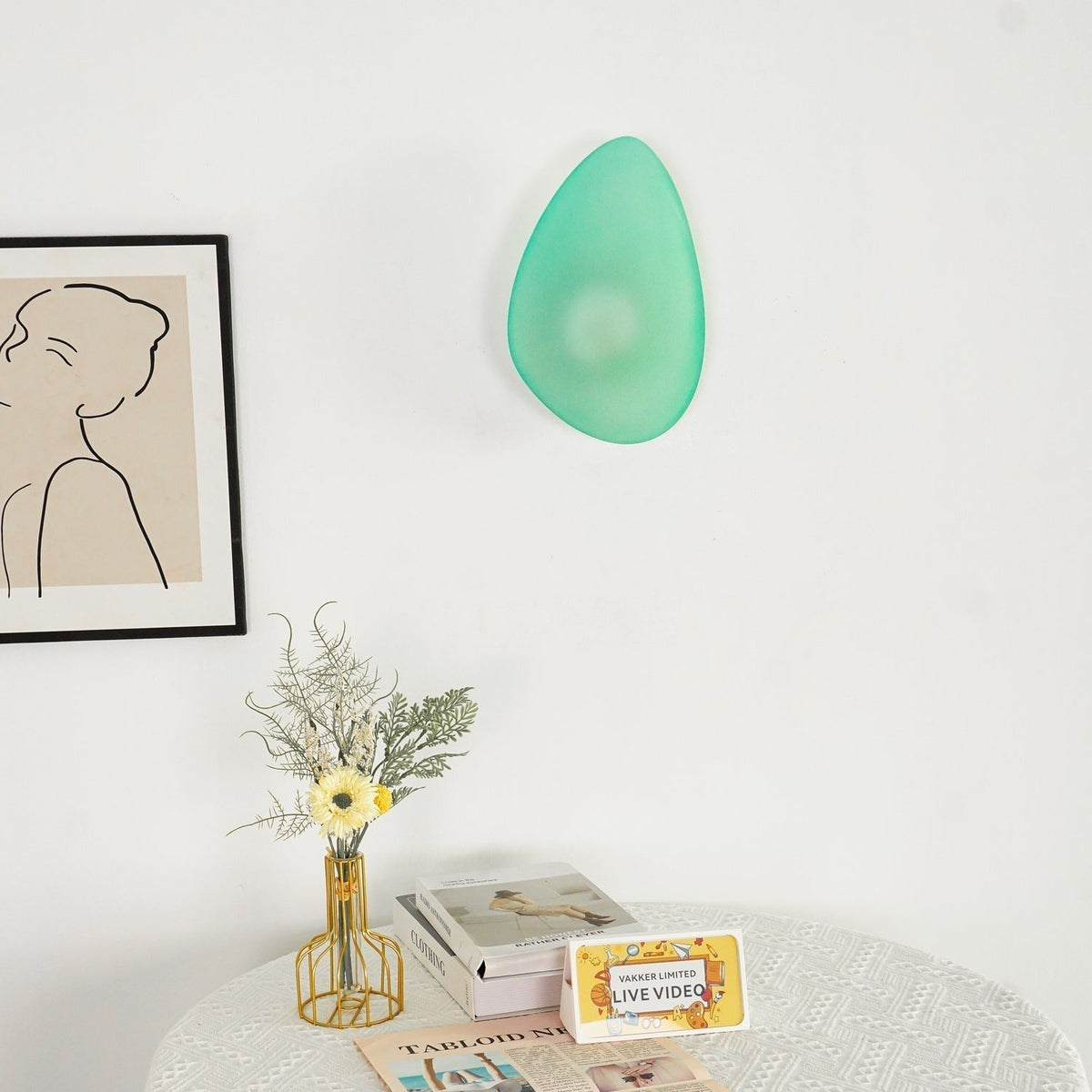 Topokes Bubble Glass Wall Lamp