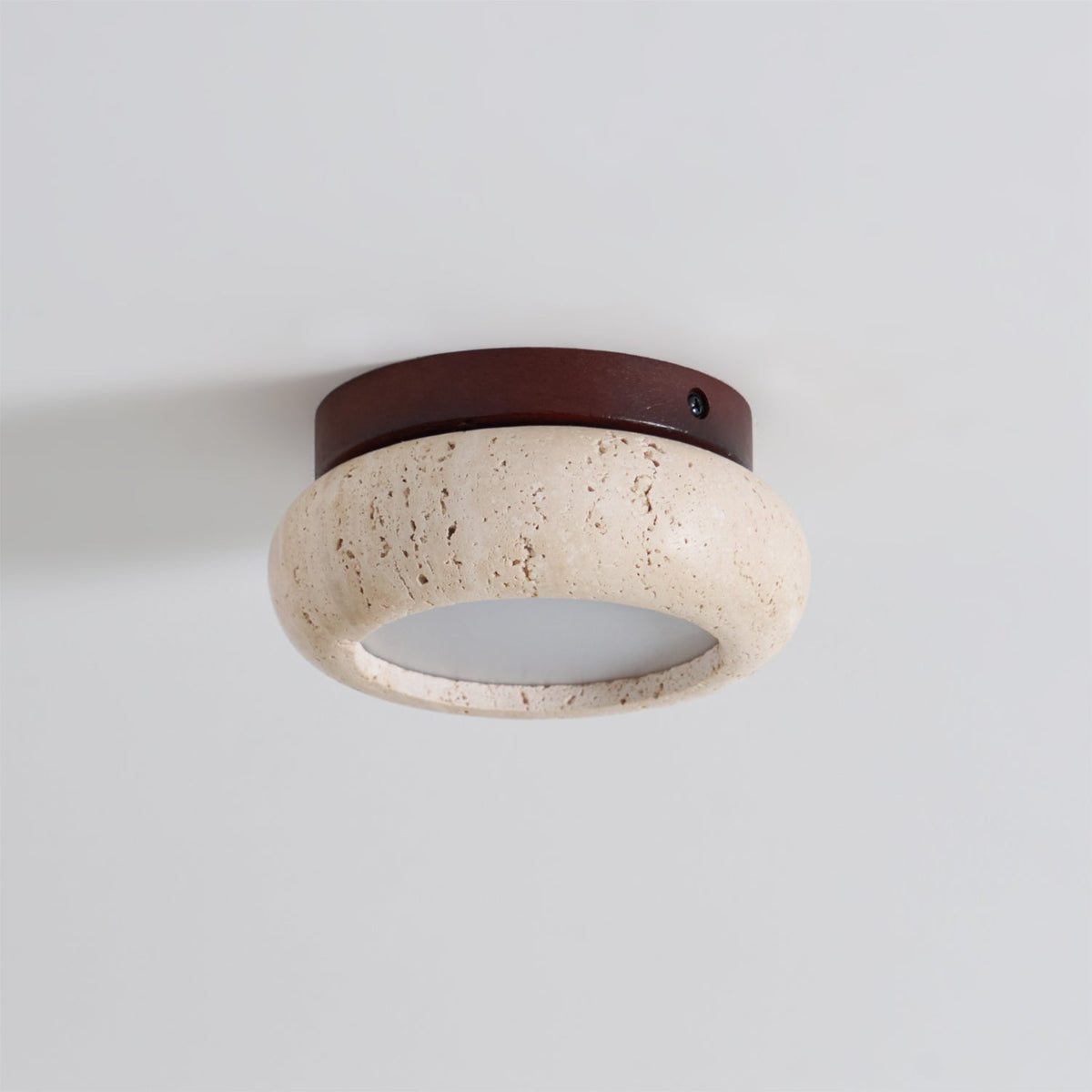Jinomak Ceiling Light Mini Donut Travertine