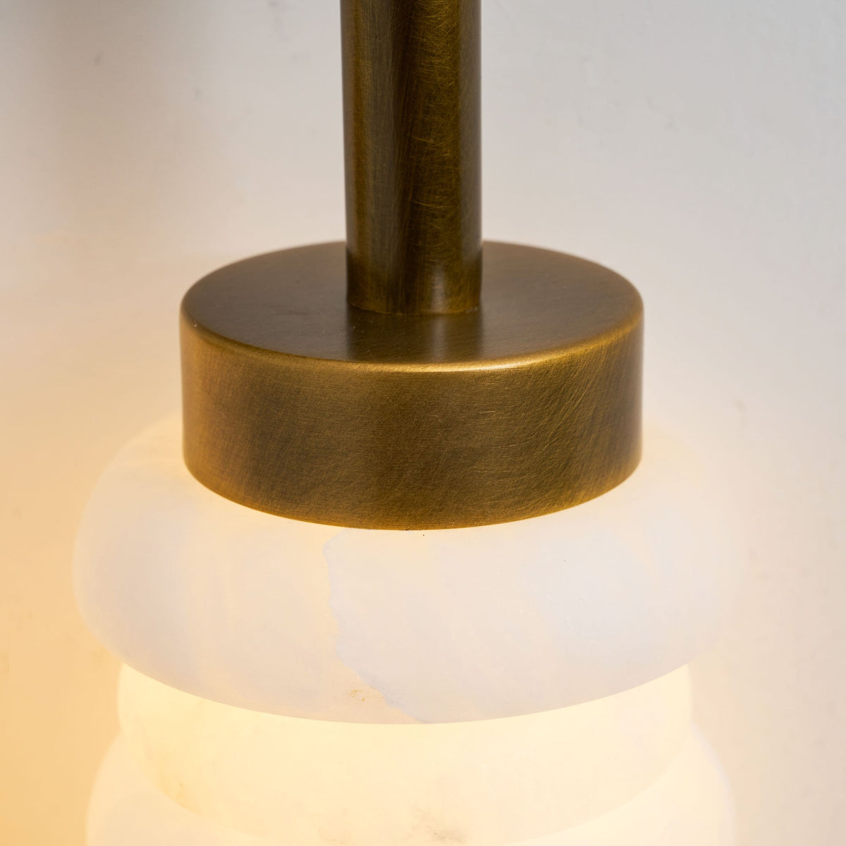 Calla Twin Alabaster Sconce