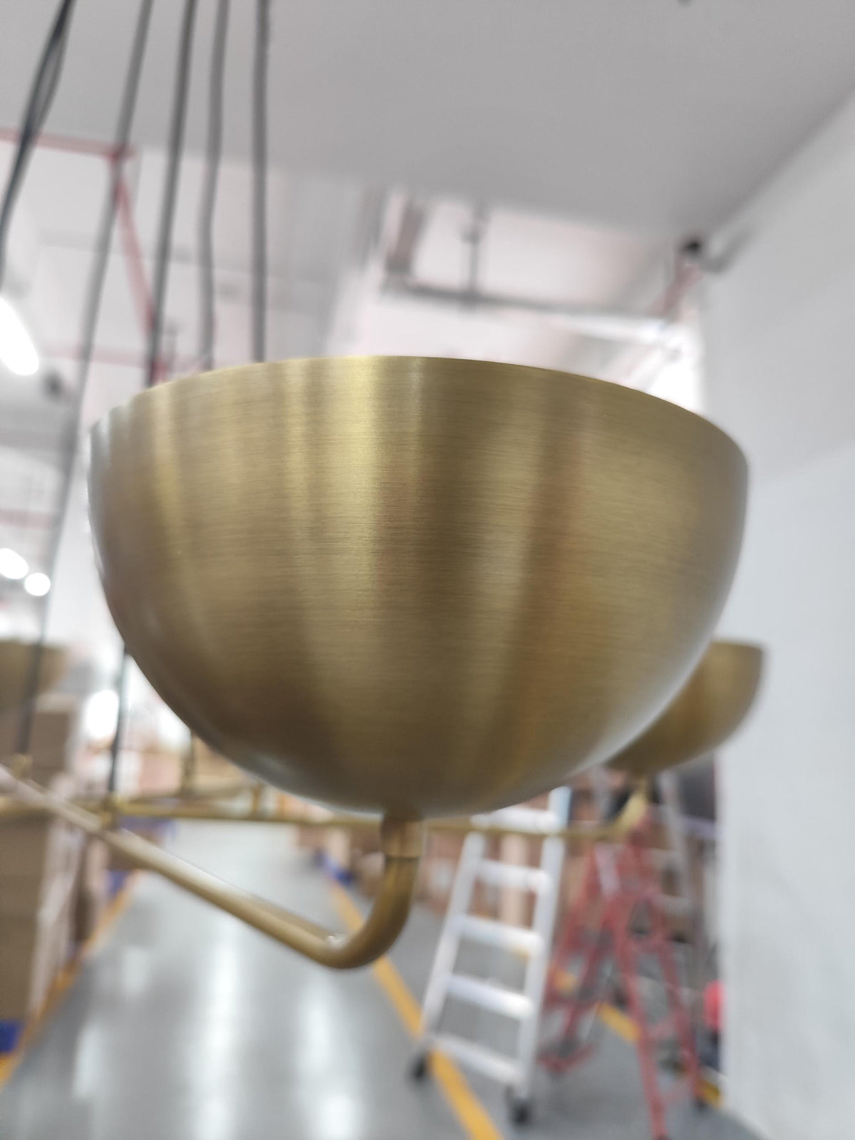Axiom Brass Chandelier