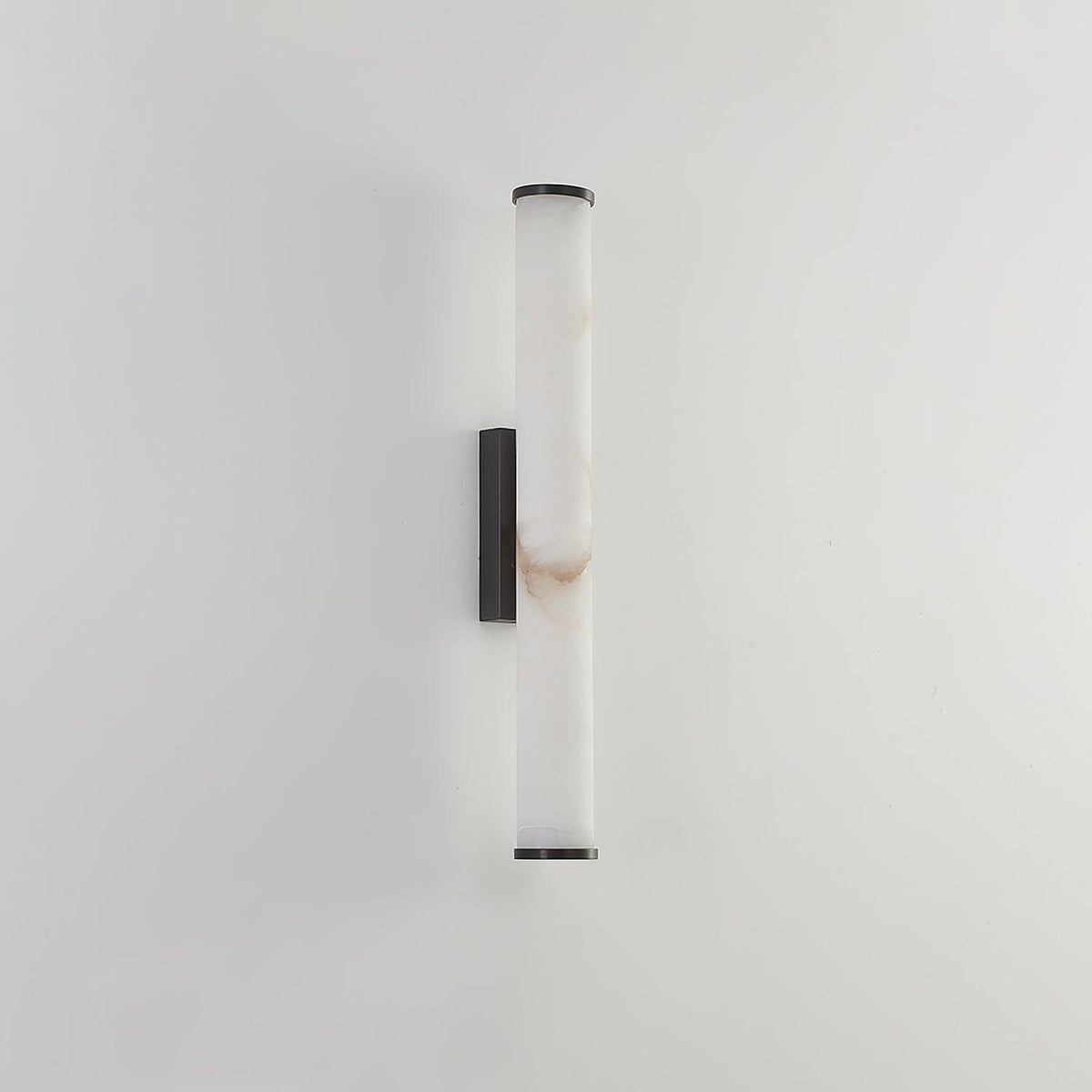 Wegobam Alabaster Vertical Cylindrical Wall Lamp