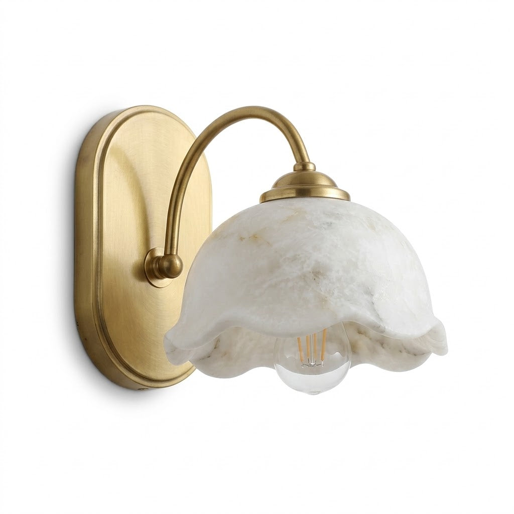 Oakenford Alabaster Wall Sconce