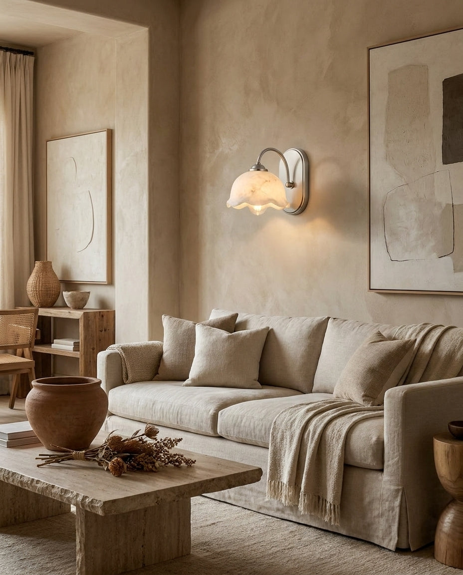 Oakenford Alabaster Wall Sconce