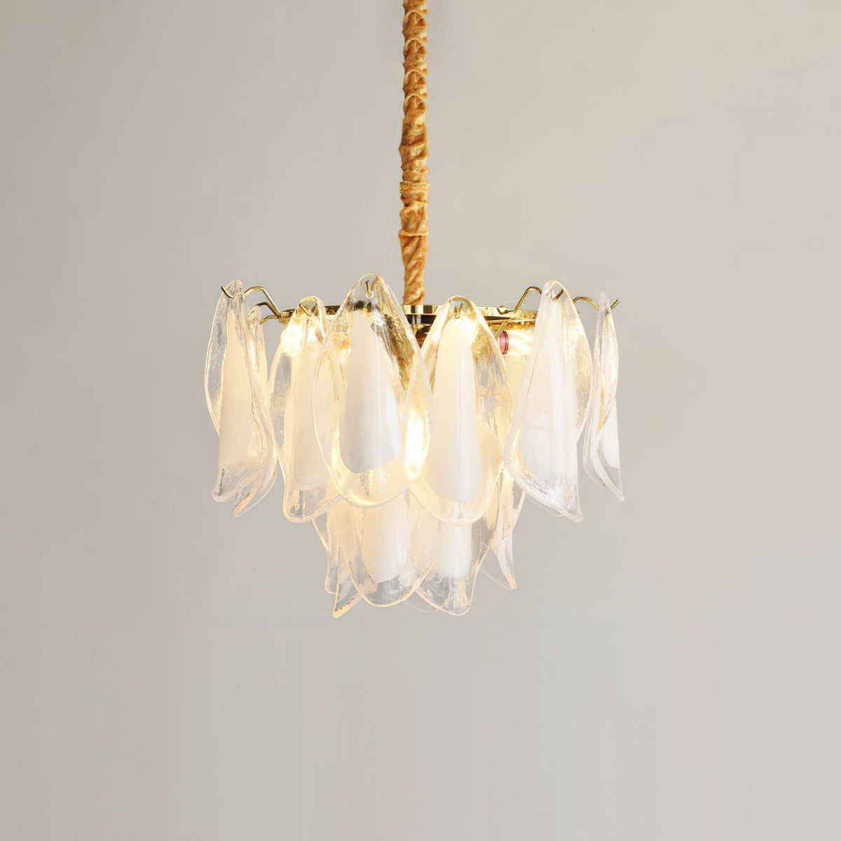 Celeella Glass Petal Chandelier