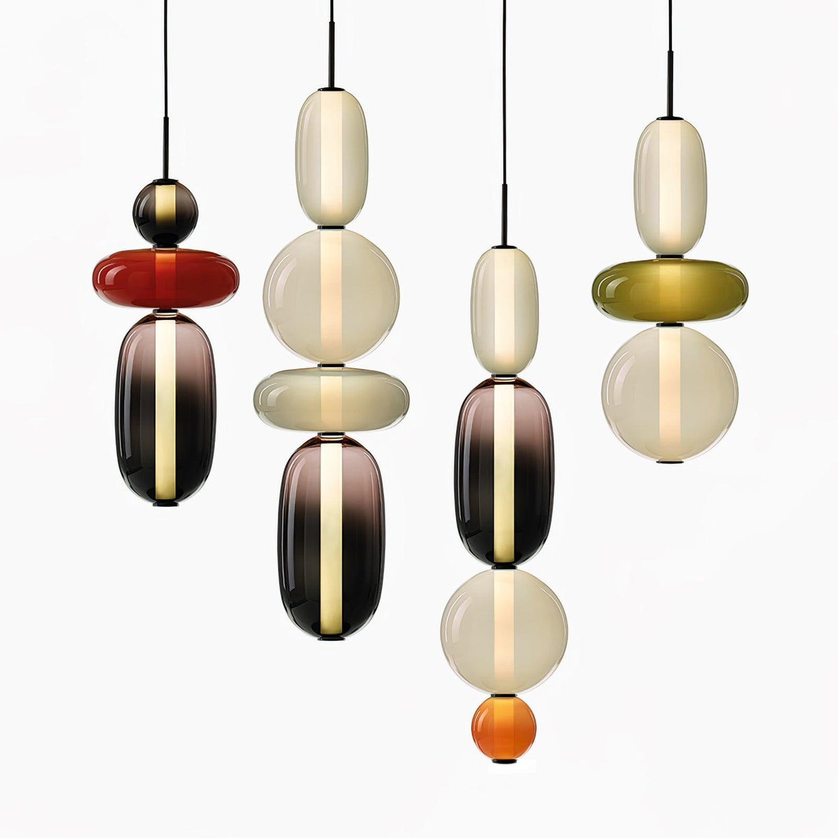 Daelen Glass Acrylic Artistic Pendant Light