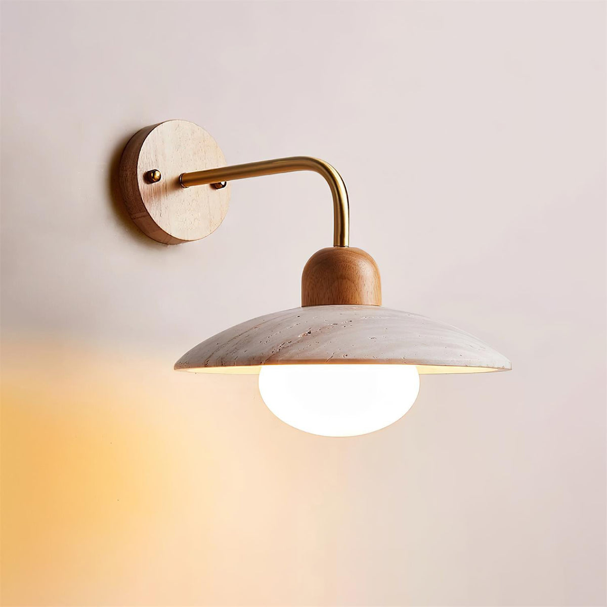 Vumarat Wall Lamp Vintage Travertine