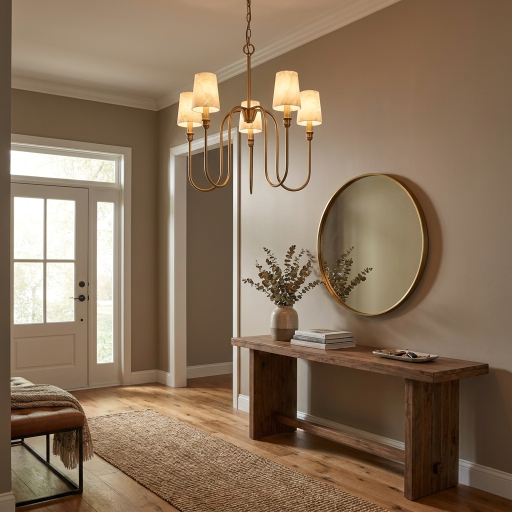 Perrinhurst Alabaster Chandelier