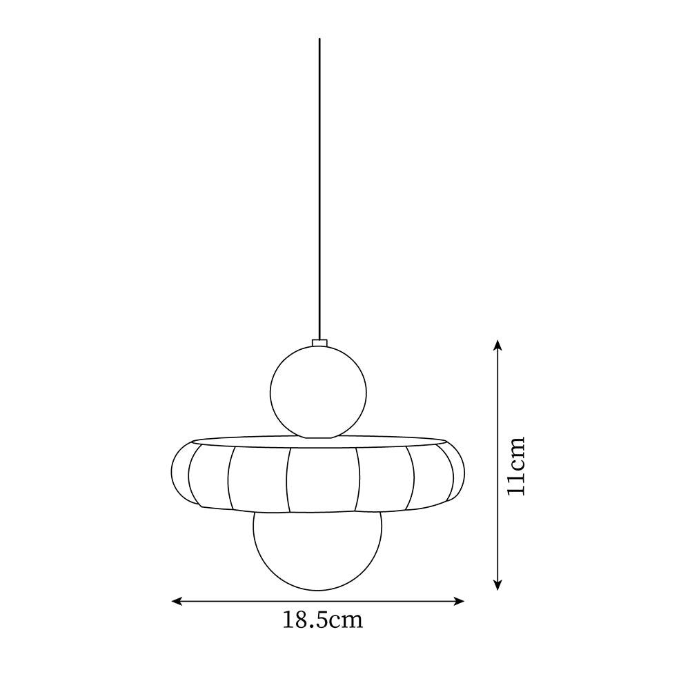 Lumiveria Cute Cream Pendant Light