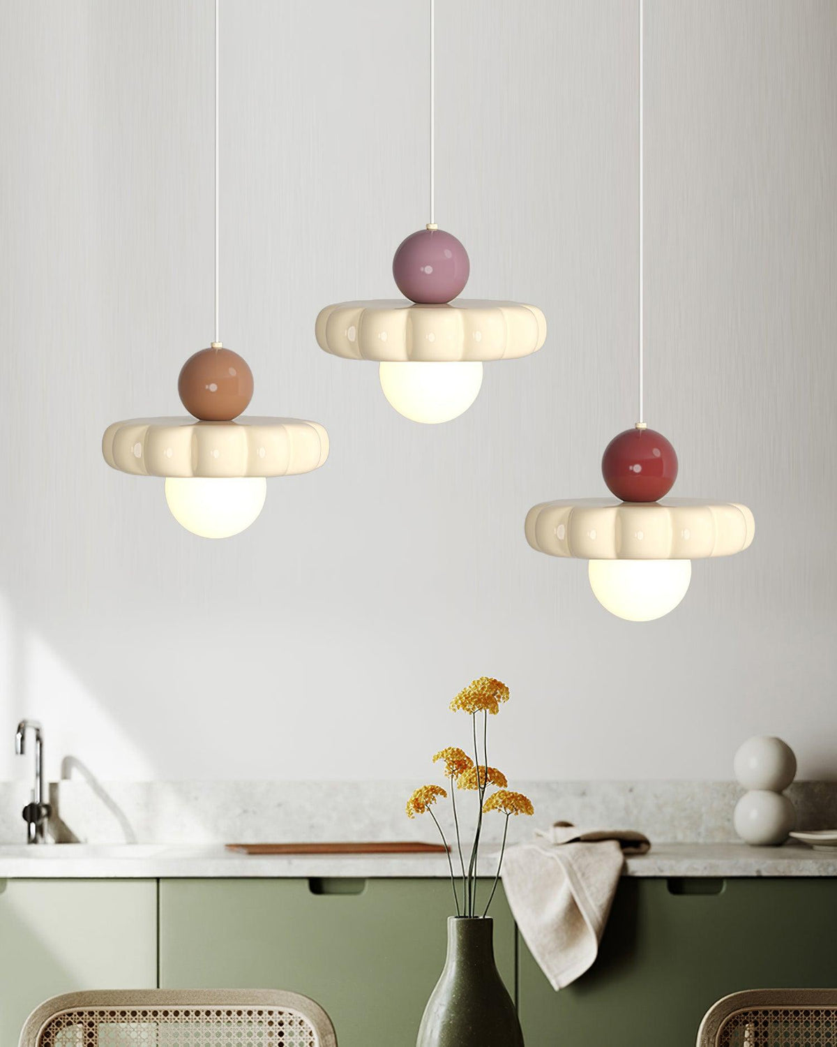 Lumiveria Cute Cream Pendant Light
