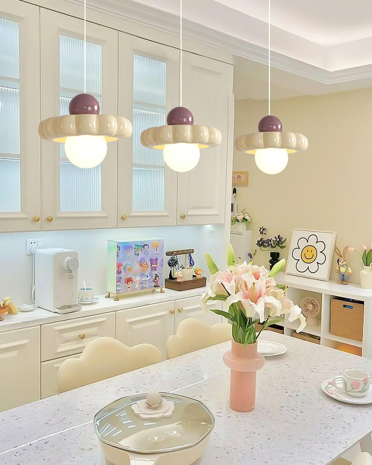 Lumiveria Cute Cream Pendant Light